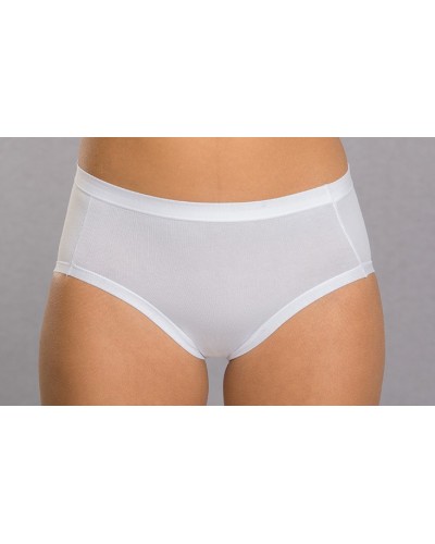 Pack of 3 women's midi briefs in stretch modal cotton
