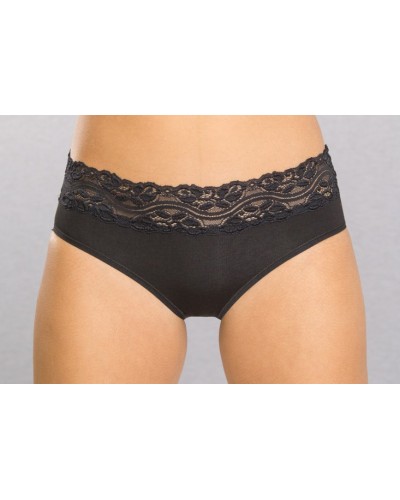 Women's Micro Modal stretch briefs with lace