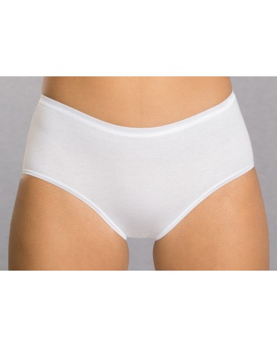 Culotte midi pour femme 100% coton peigné