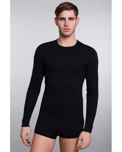 Herren Langarmpullover Sweat Baumwolle