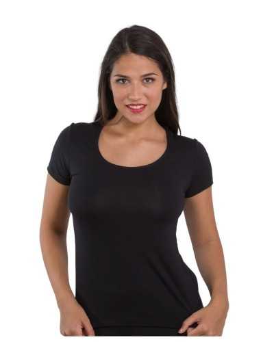 MicroModal T-Shirt mit halben Ärmeln für Frauen