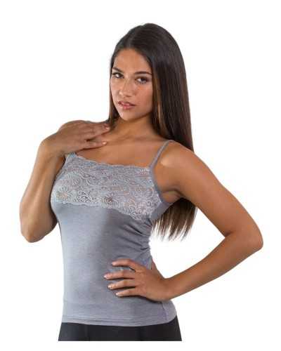Bandeau de dentelle à épaules étroites pour femmes