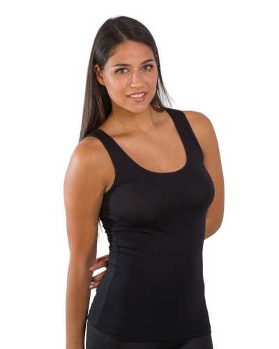 Canotta Spalla Larga Donna Basic MicroModal