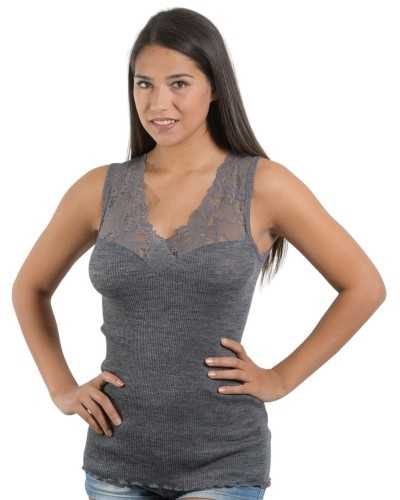 Women's Wool Blend Slouchy Tank Top
