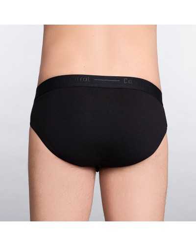 Slip en coton Supima pour hommes avec élastiques apparents