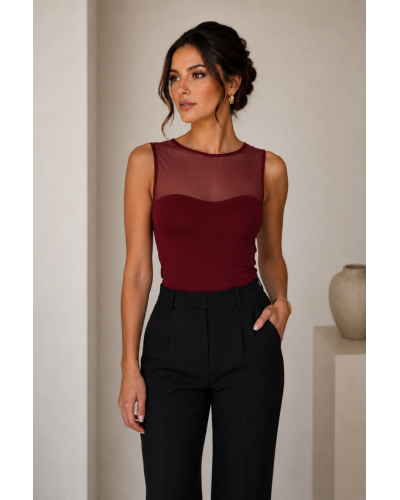 Women's Tulle Tank Top