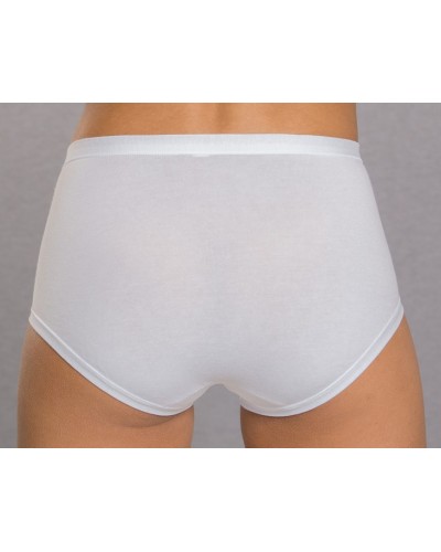 Women's high-waisted briefs in stretch modal cotton