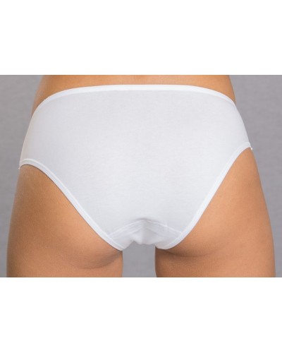 Slip Donna mini cotone elasticizzato con pizzo