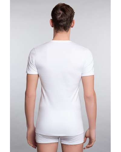 Maglia Mezza Manica Cotone Felpato