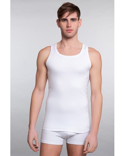 Men's Plush Cotton Tank Top