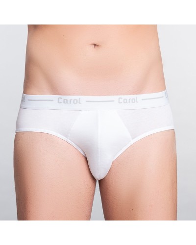 Slip en coton Supima pour hommes avec élastiques apparents