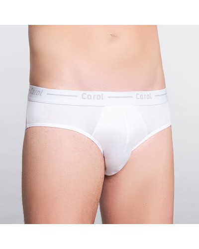 Slip en coton Supima pour hommes avec élastiques apparents
