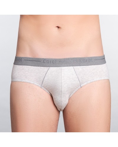 Slip en coton Supima pour hommes avec élastiques apparents