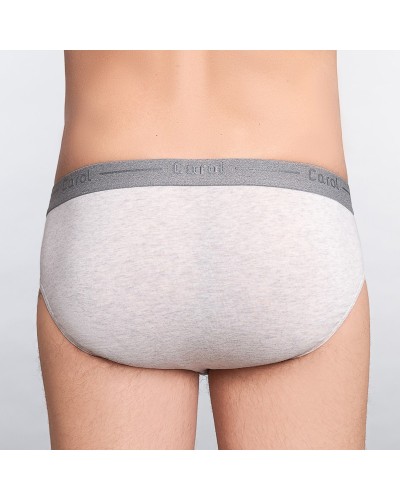 Slip en coton Supima pour hommes avec élastiques apparents