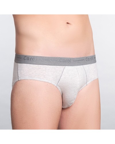 Slip en coton Supima pour hommes avec élastiques apparents